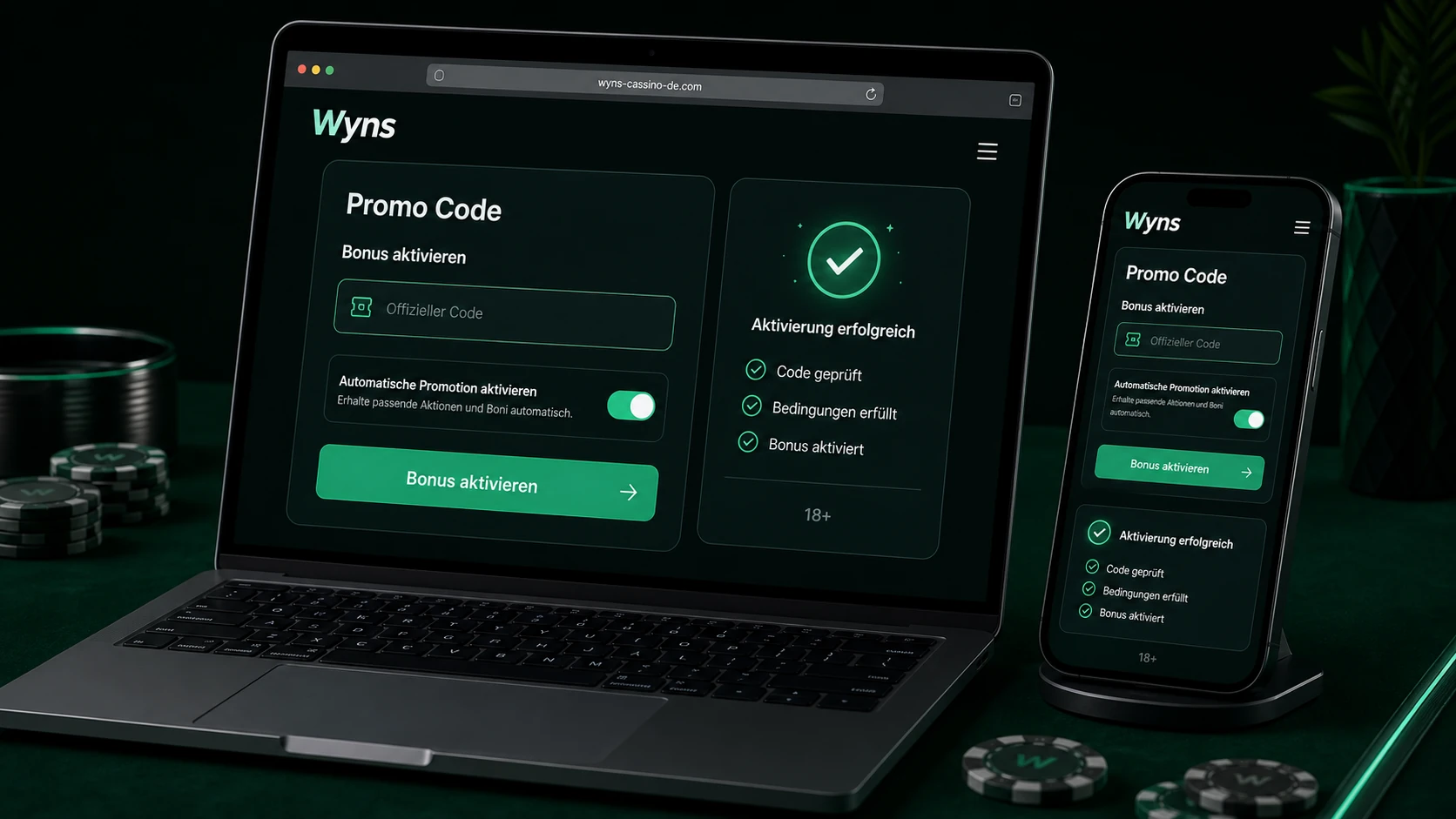Wyns Casino Promo Code